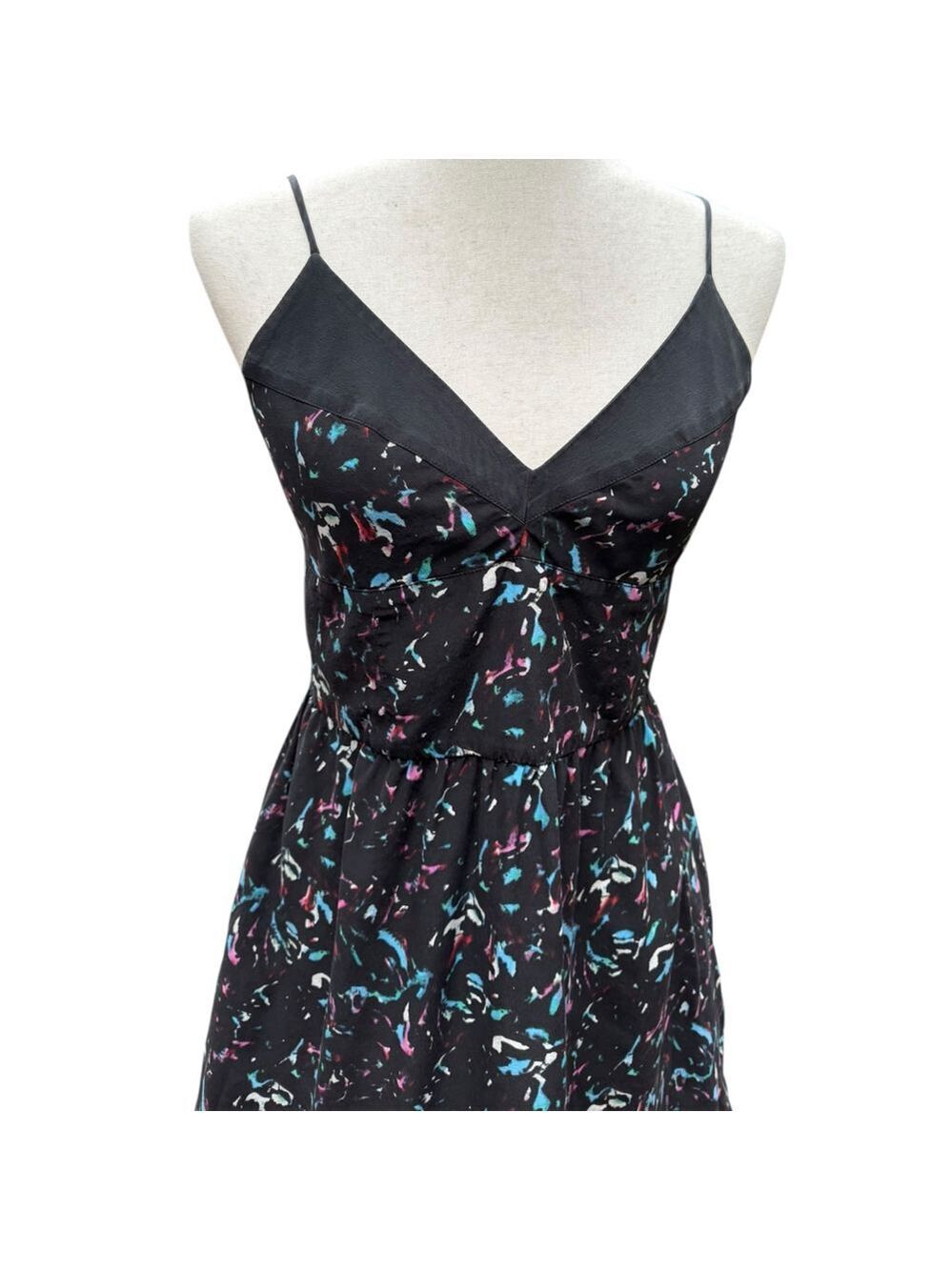 MYNE Silk Mini Dress Size 6 Y2K Indie Designer Party Cocktail Core Aesthetic - Picture 6 of 13